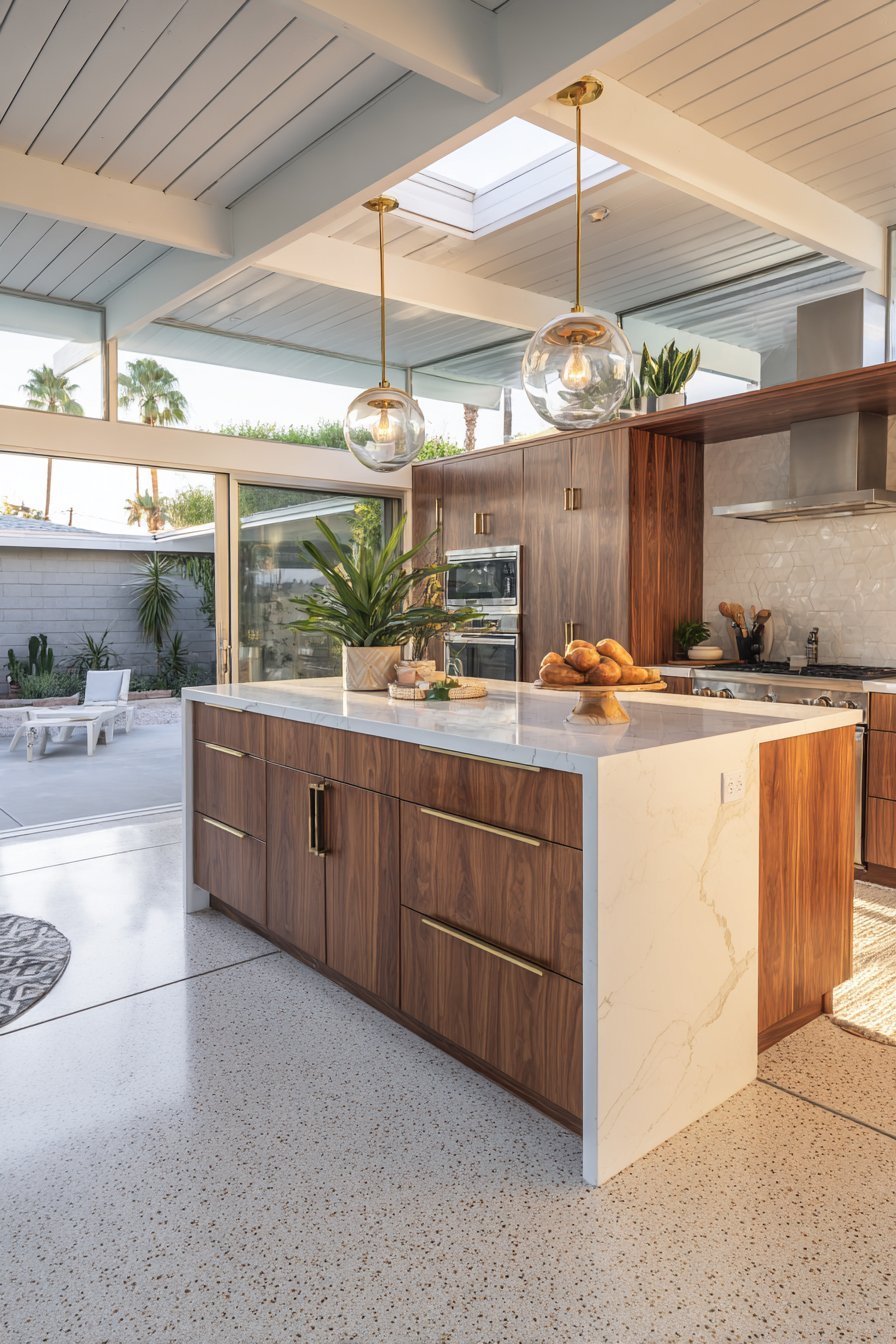 Mid-Century Modern Walnut