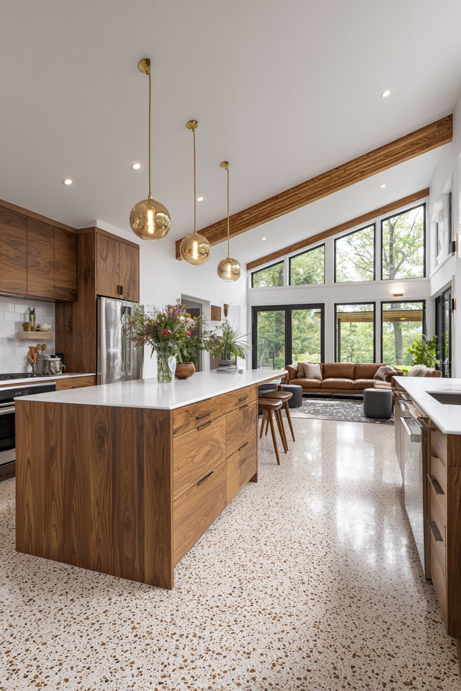 Mid-Century Modern Walnut