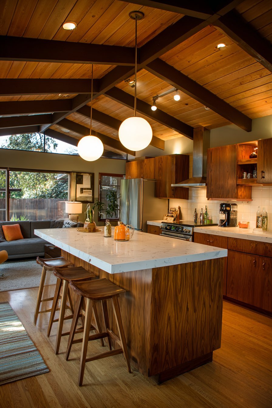 Mid-Century Modern Walnut