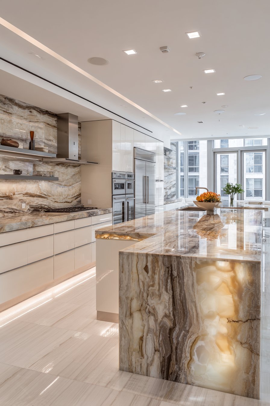 Backlit Agate Focal Point