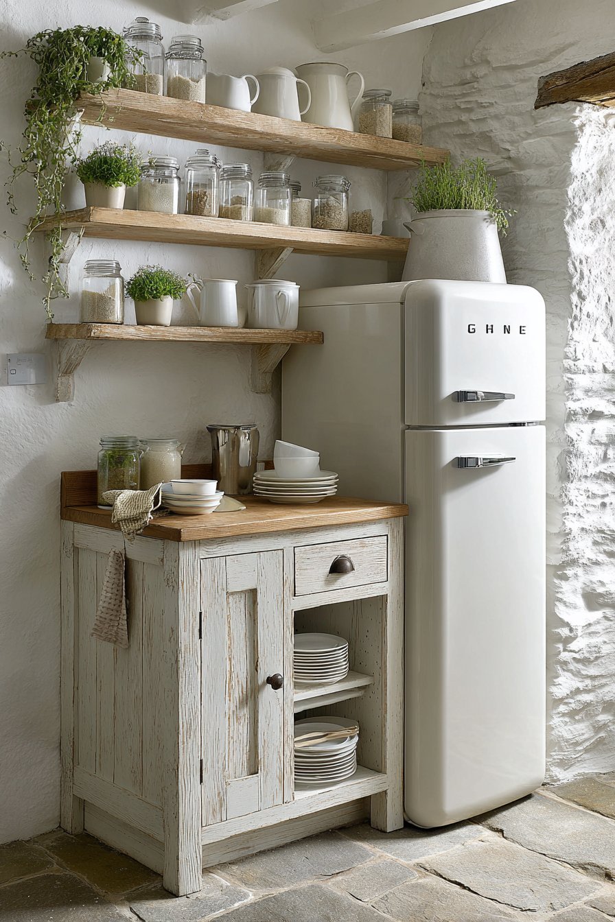 Freestanding Larder Cupboard Kitchen