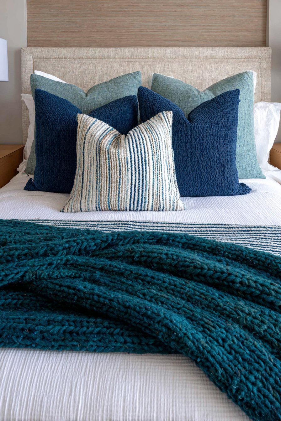 Layered Textile Texture Composition