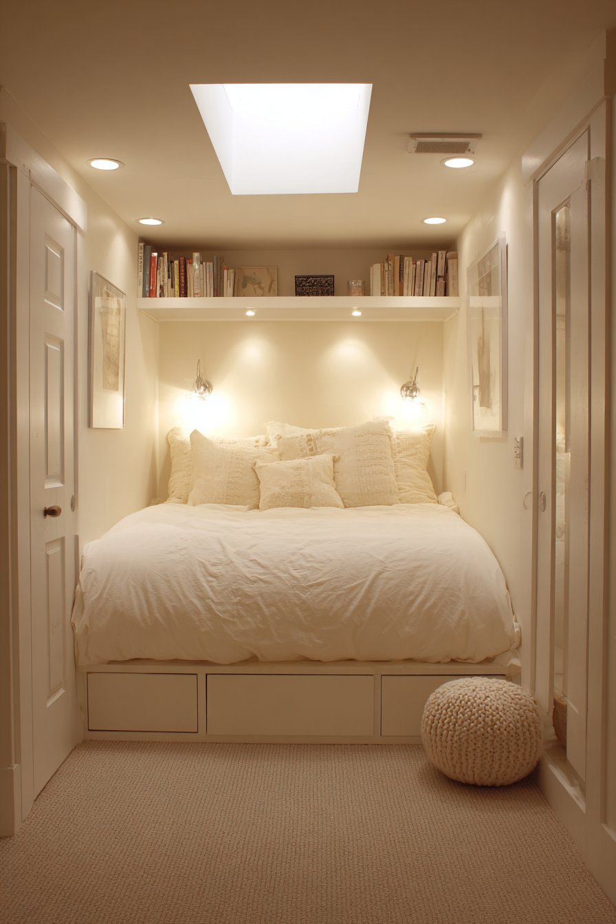 Built-In Closet Sleeping Nook