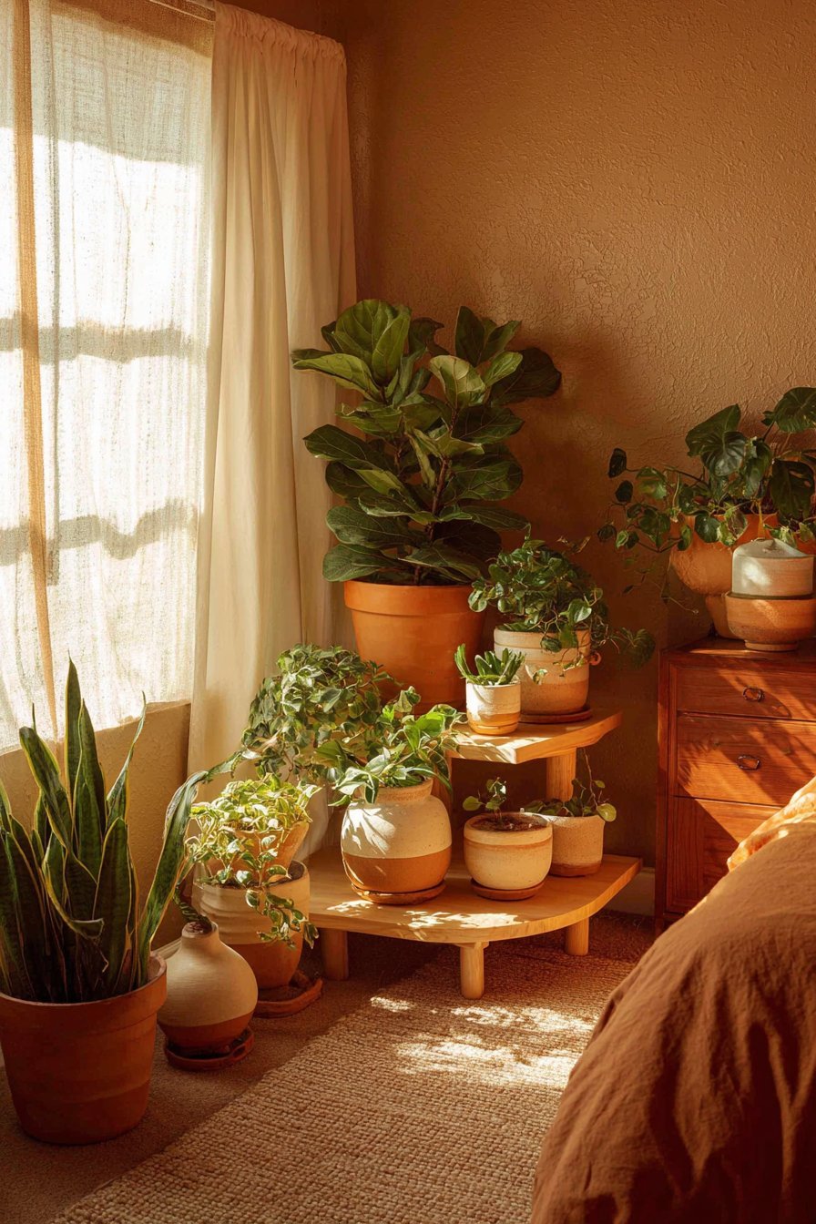 Ceramic Planter Collection Display