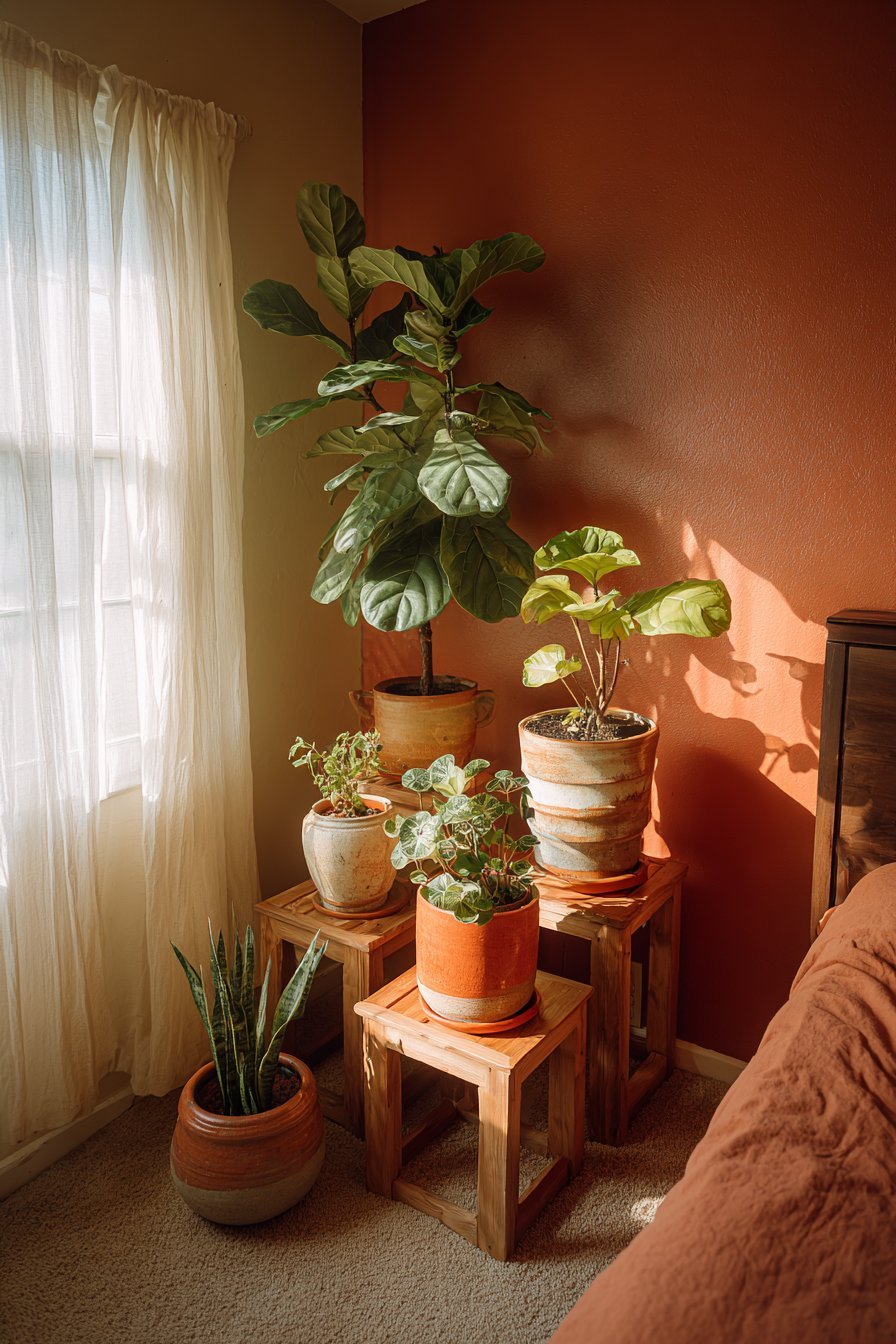 Ceramic Planter Collection Display