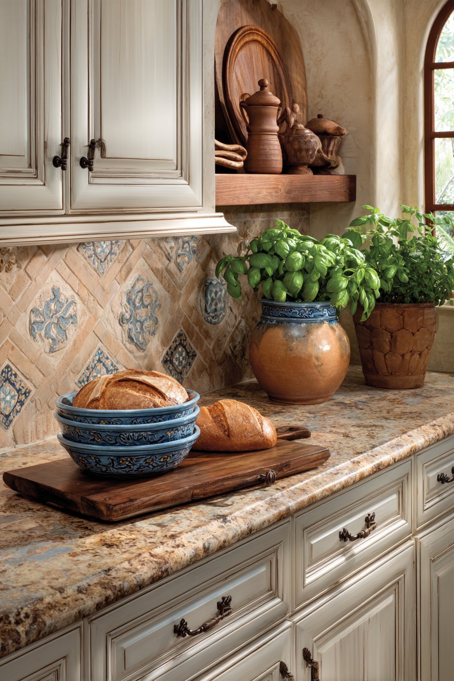 Mediterranean Hand-Painted Ceramics