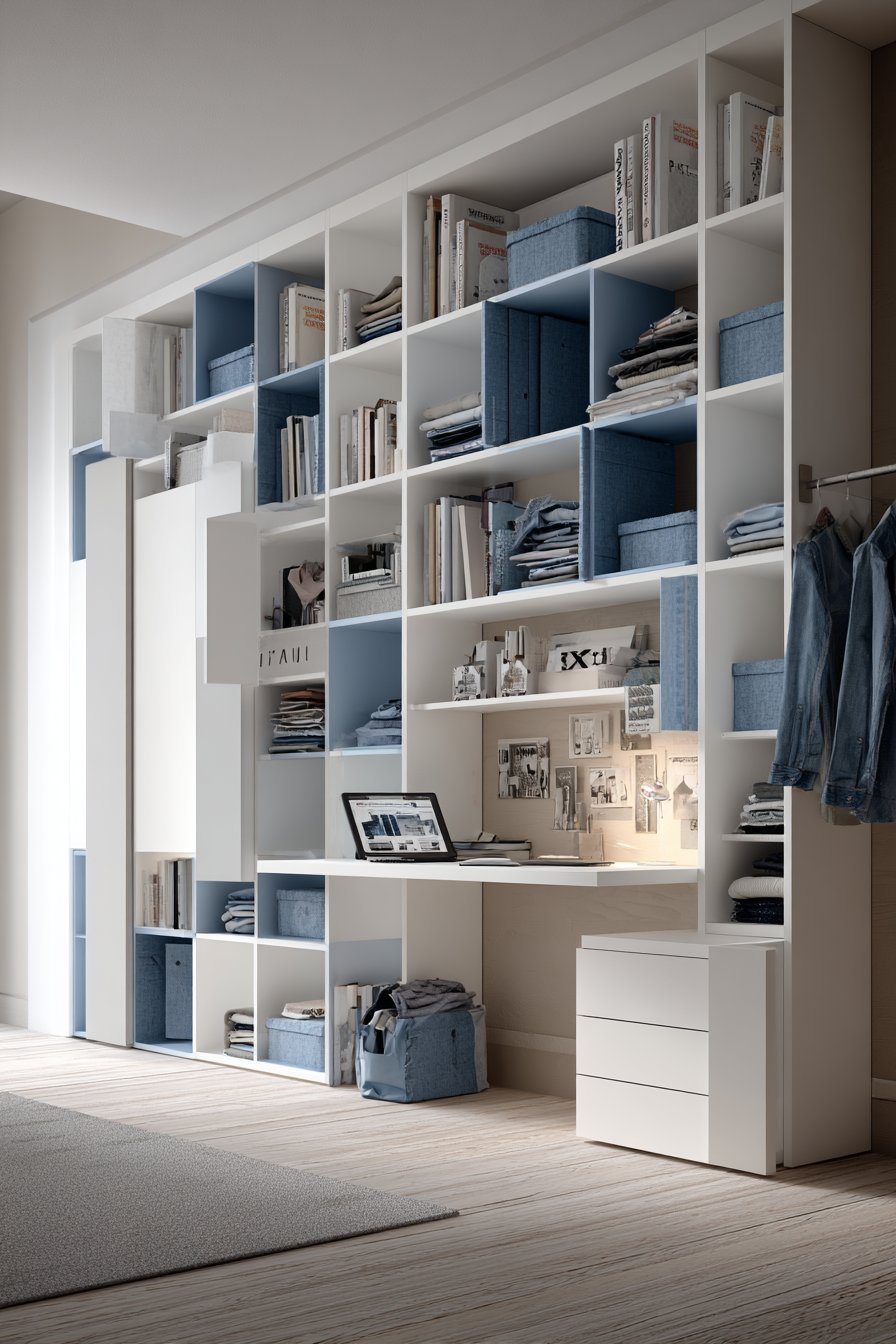 Floor-to-Ceiling Modular Storage