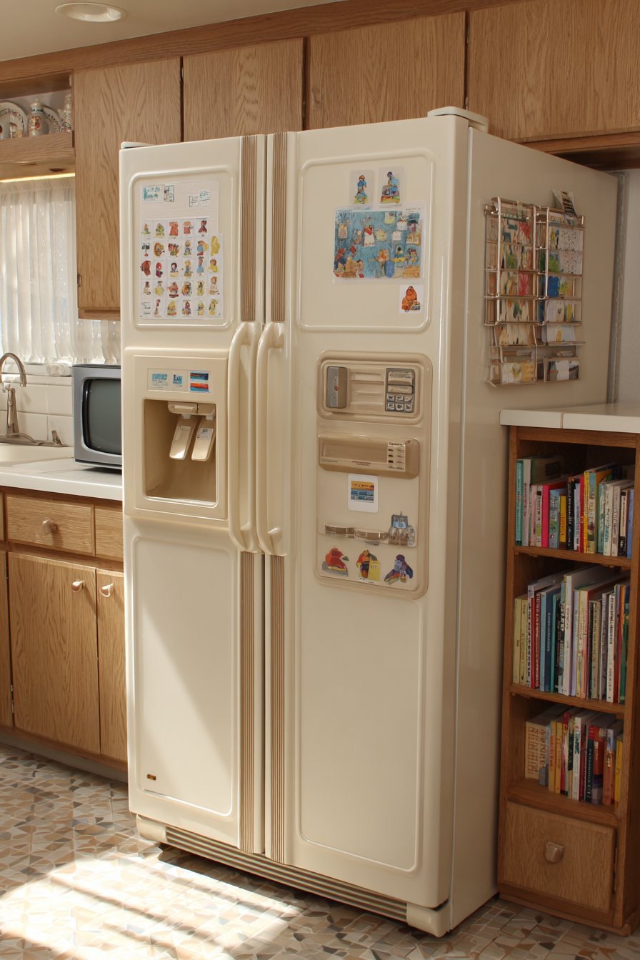 Side-by-Side Refrigerator Display