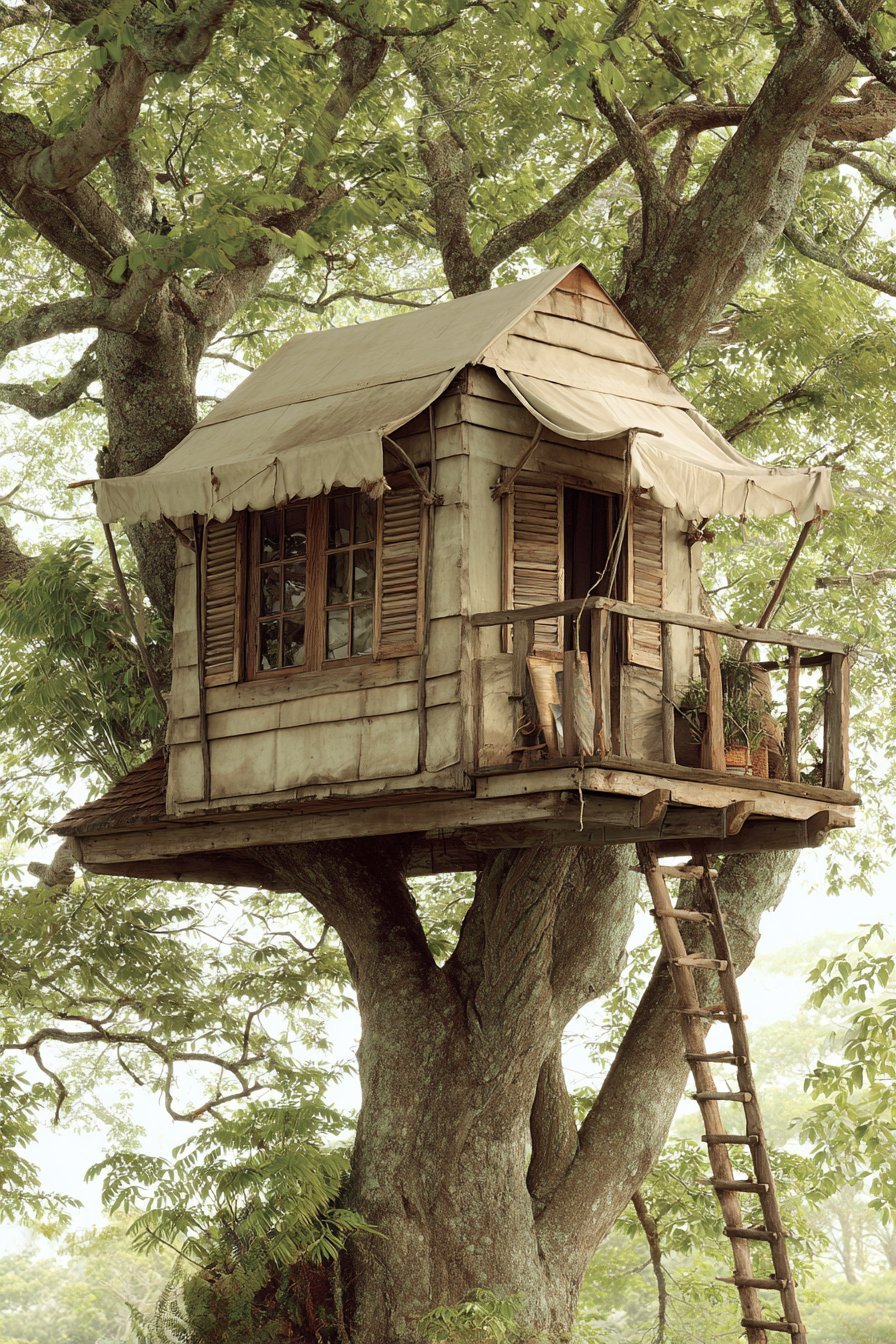 Whimsical Tree House Retreat