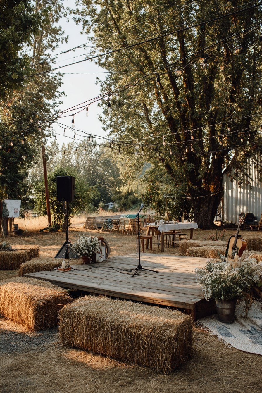 Festival Performance Stage Area