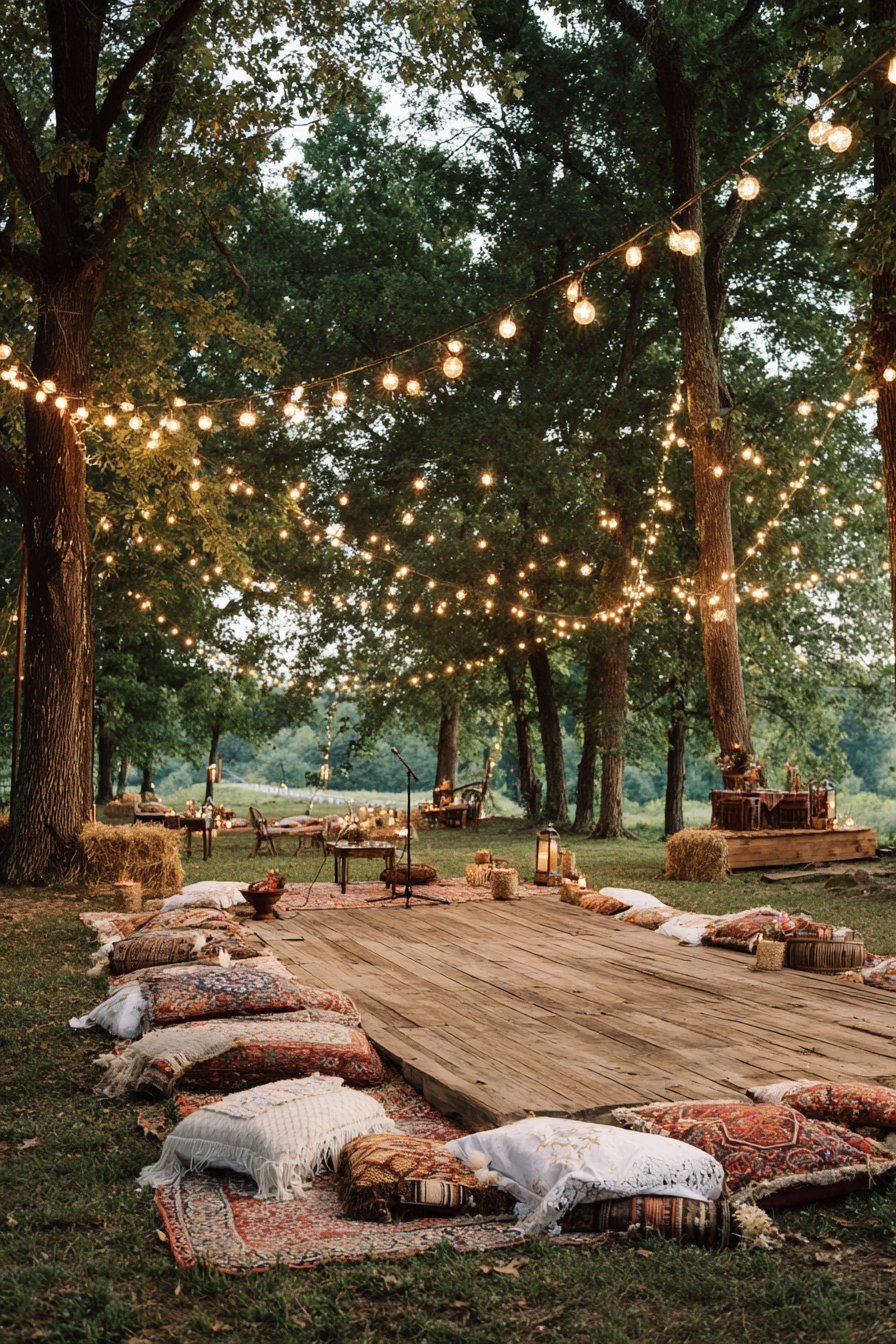 Festival Performance Stage Area