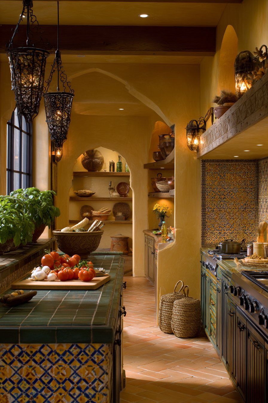 Mediterranean Terracotta and Mosaic