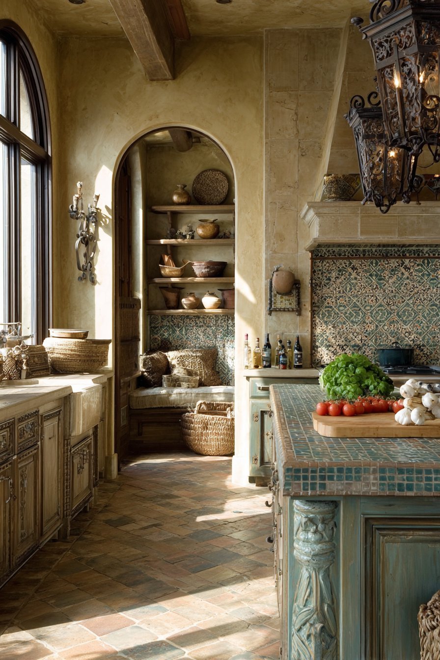 Mediterranean Terracotta and Mosaic