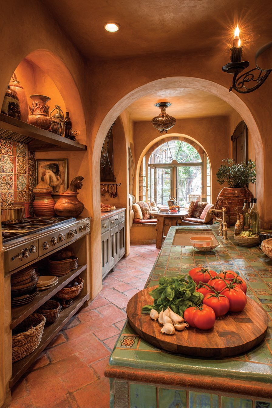 Mediterranean Terracotta and Mosaic