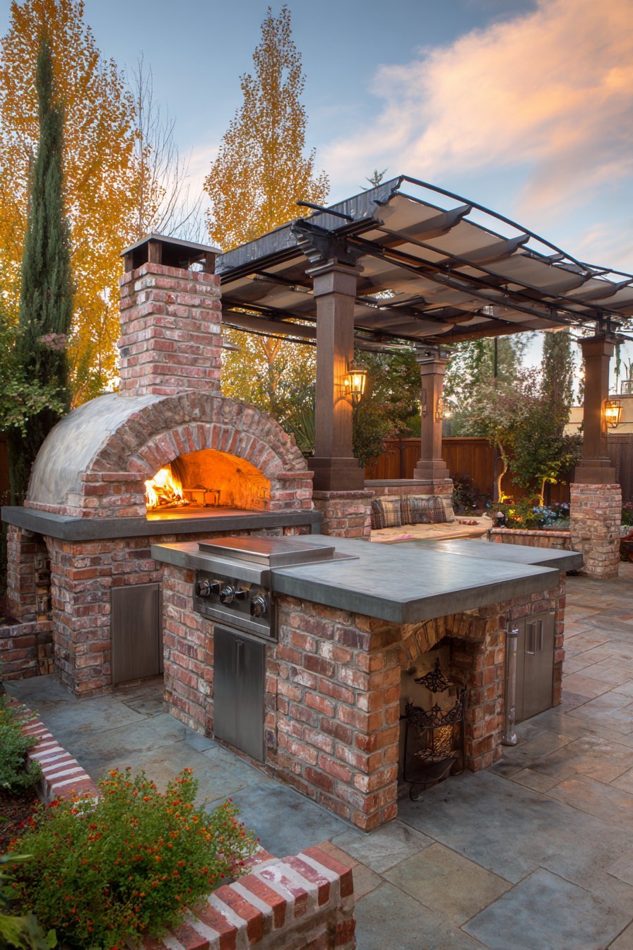 Chef-Worthy Outdoor Culinary Center