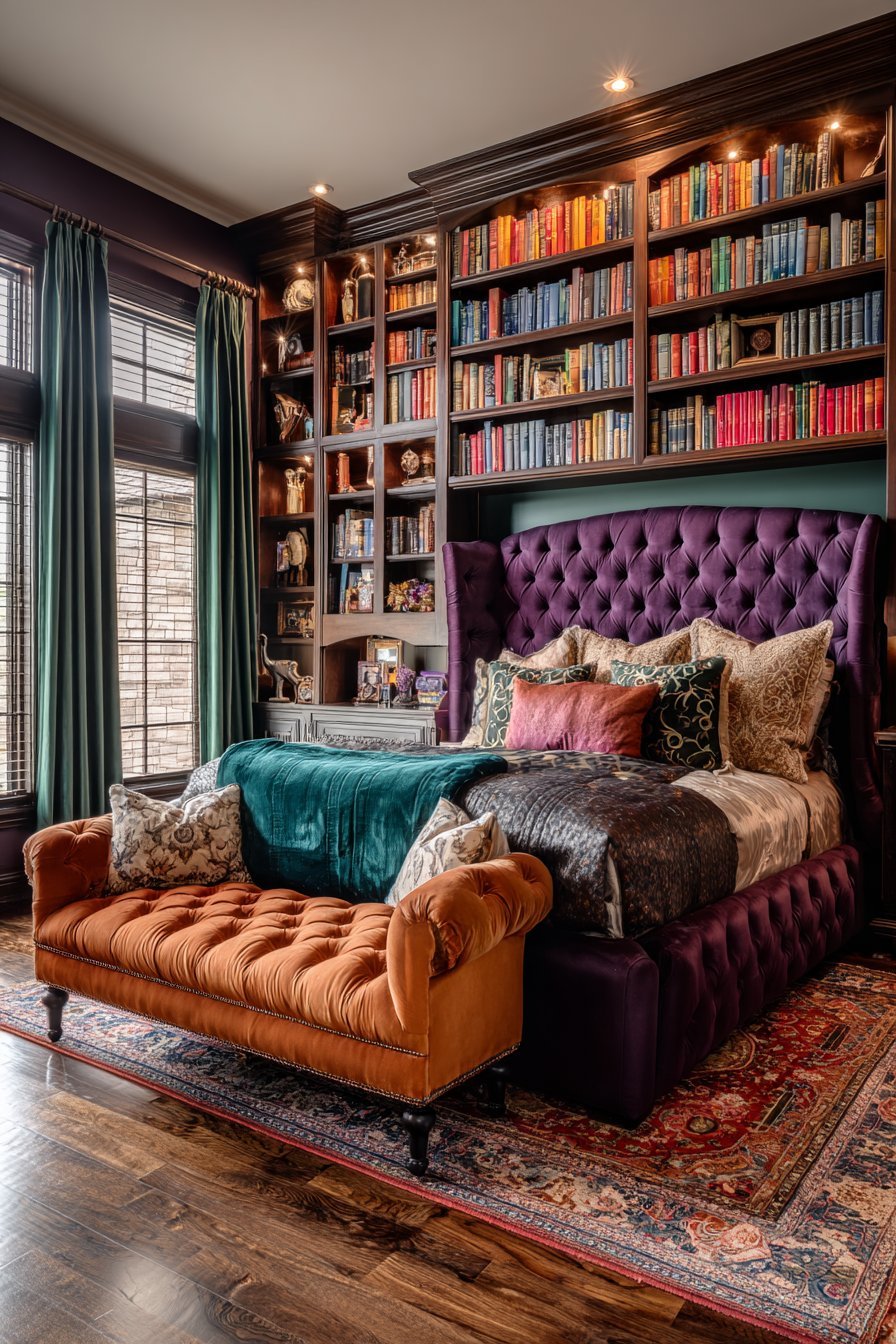 Maximalist Rainbow Library