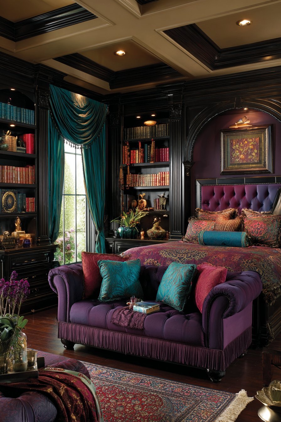 Maximalist Rainbow Library