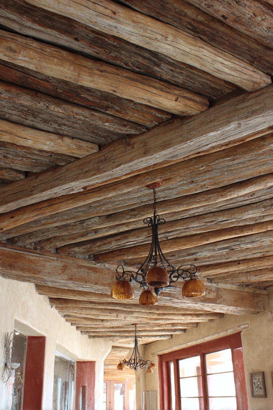 Traditional Viga Ceiling Detail