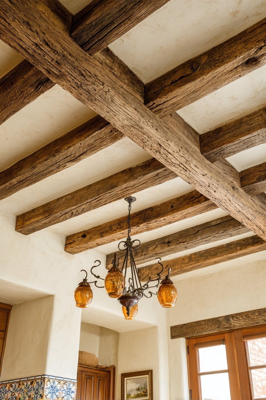 Traditional Viga Ceiling Detail