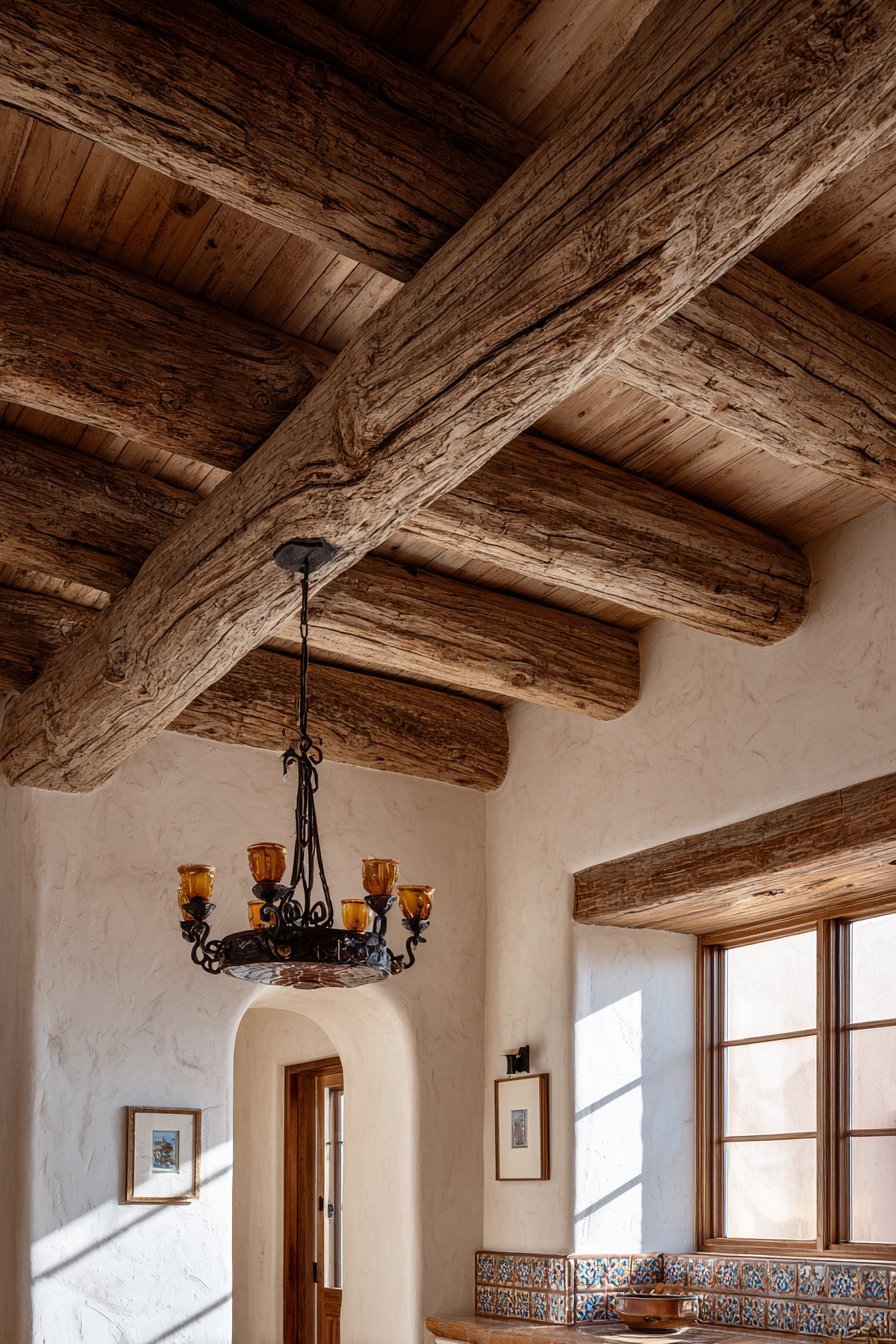 Traditional Viga Ceiling Detail