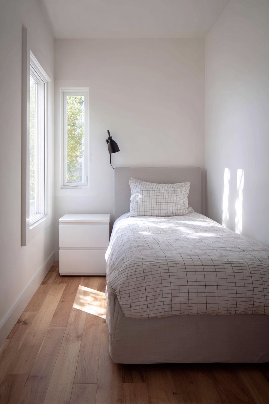 Corner Bed Strategic Placement