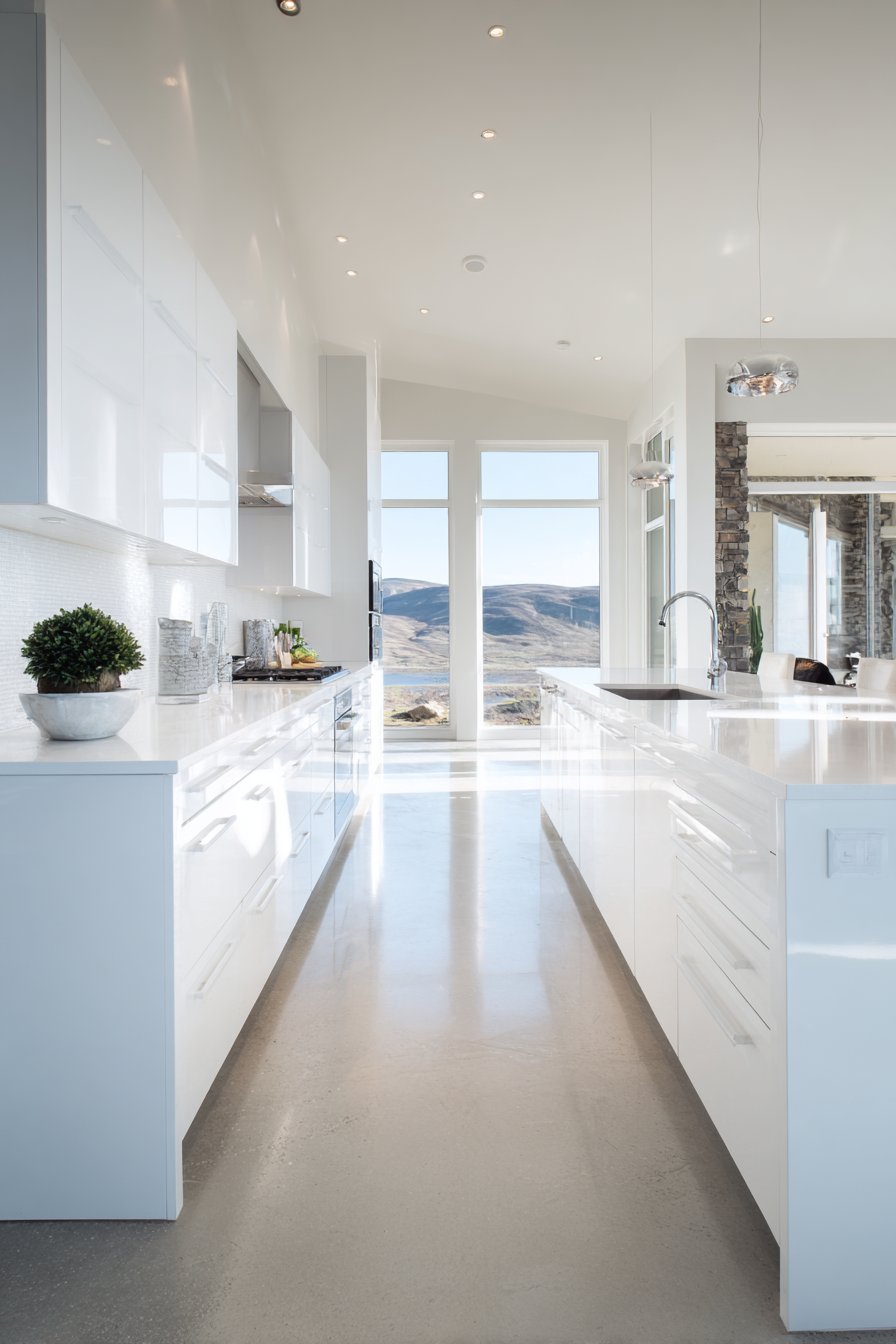 European High-Gloss Minimalism