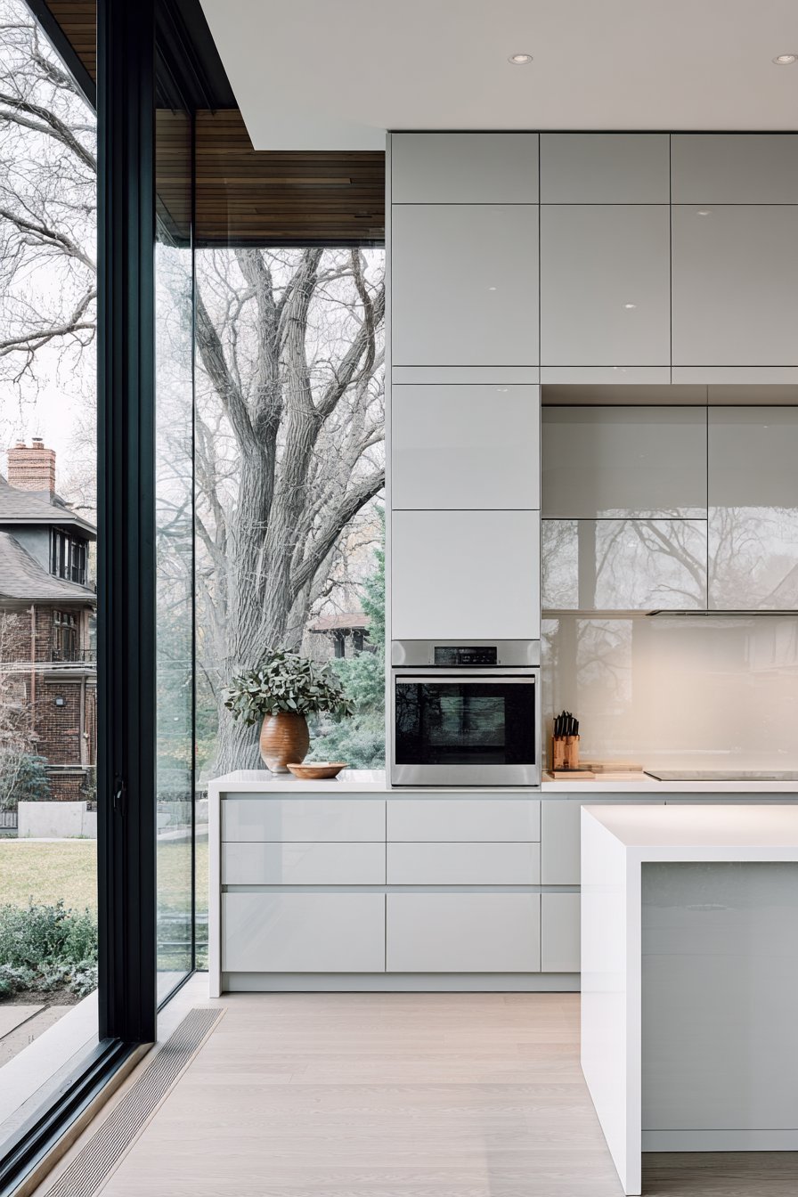 European High-Gloss Minimalism