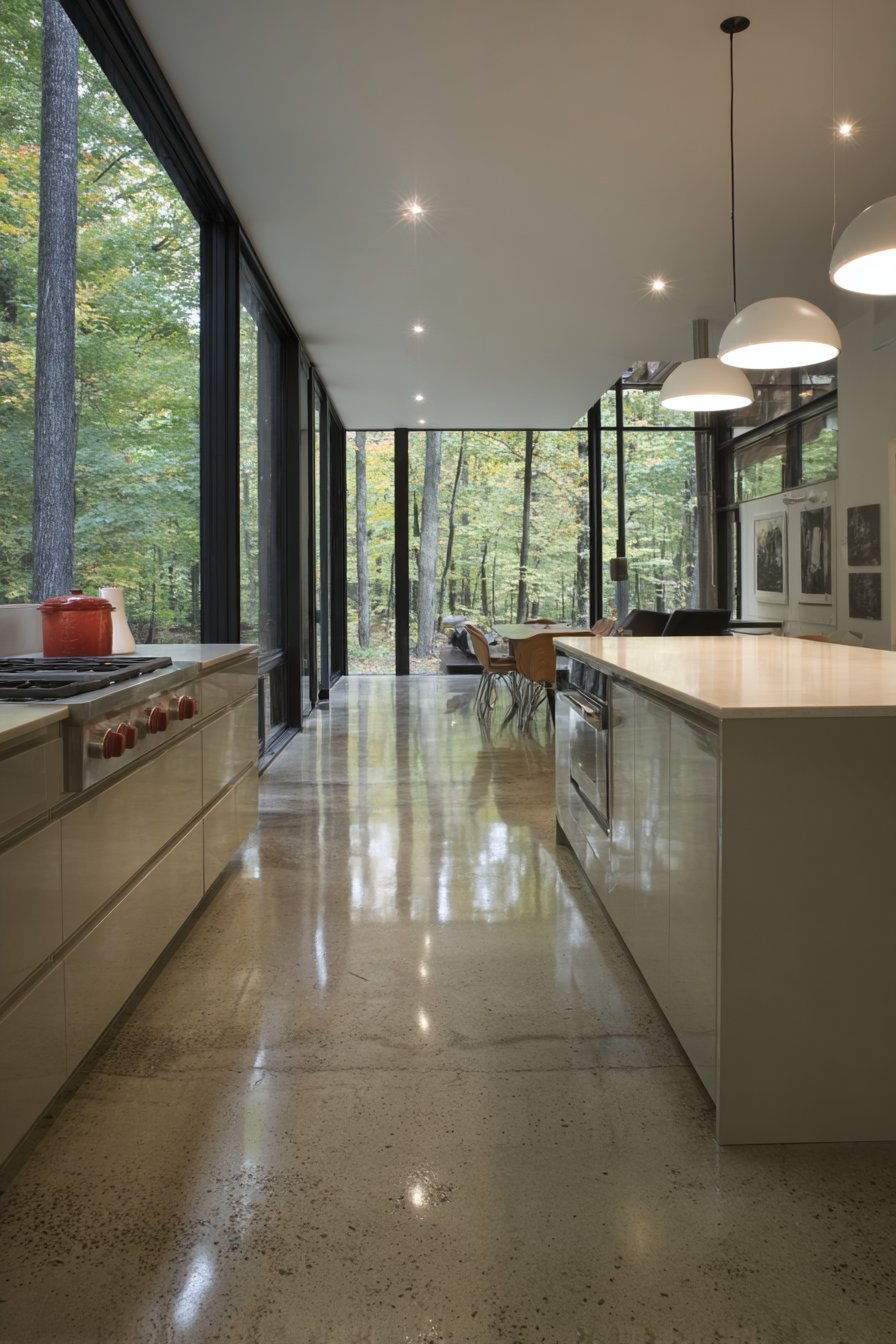 European High-Gloss Minimalism