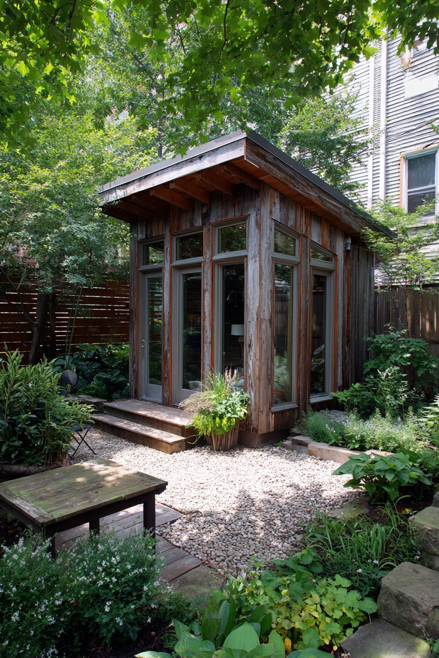 Art Studio Shed Courtyard