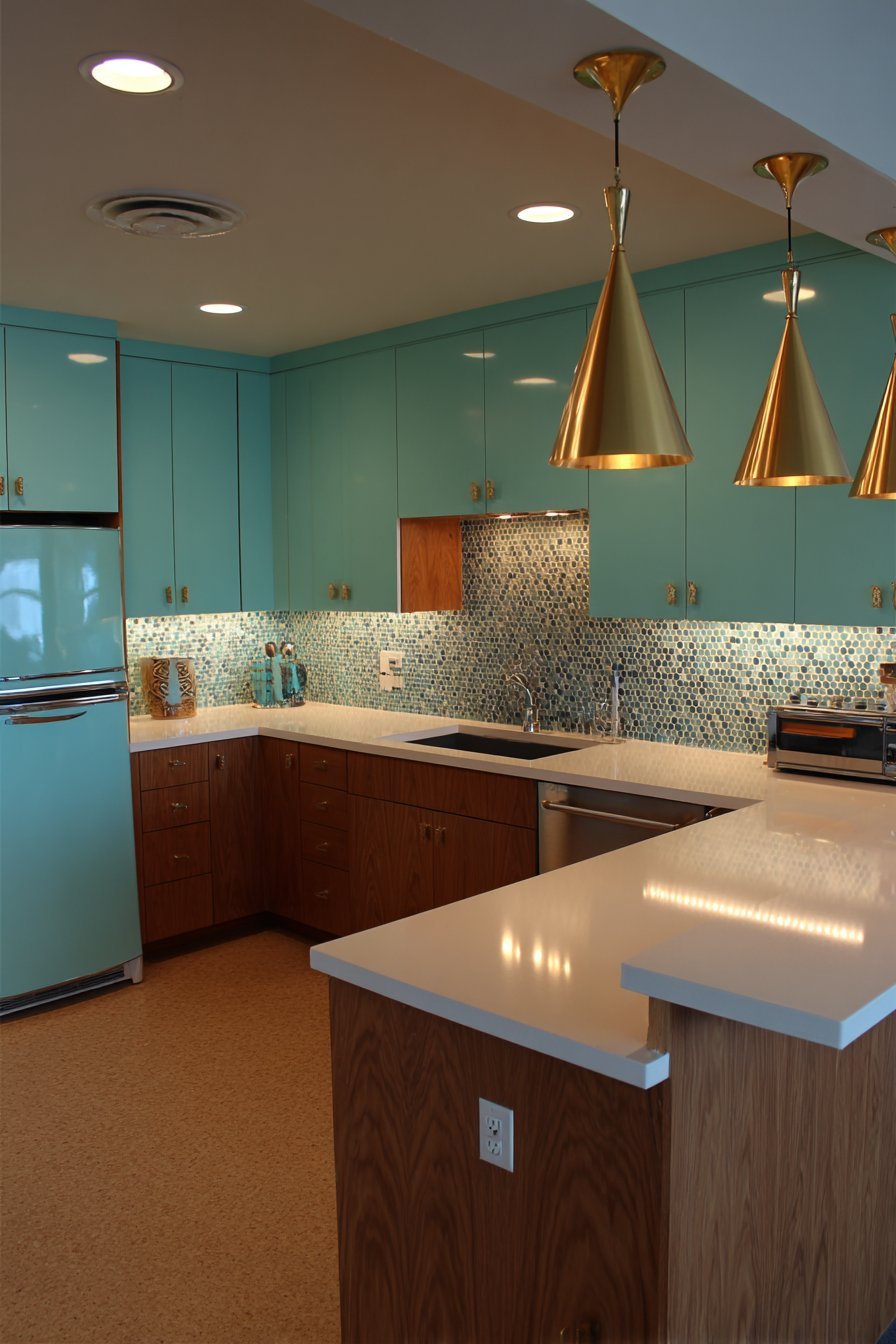 Retro Mid-Century Modern Kitchen