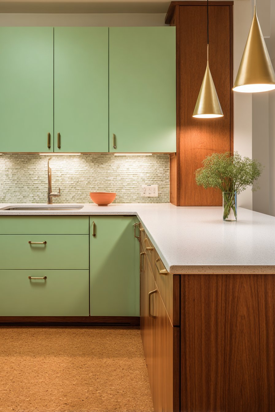 Retro Mid-Century Modern Kitchen