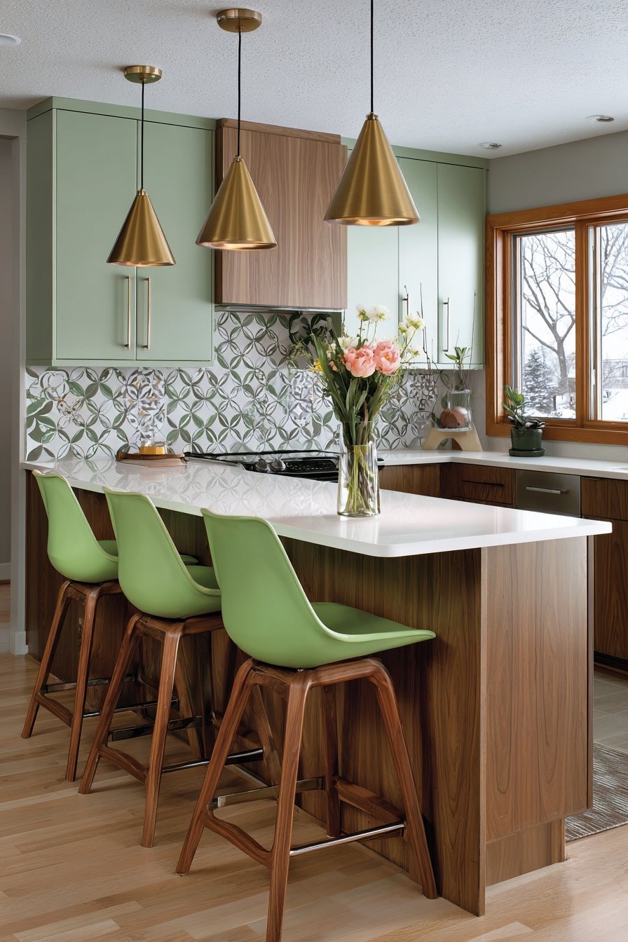 Retro Mid-Century Modern Kitchen