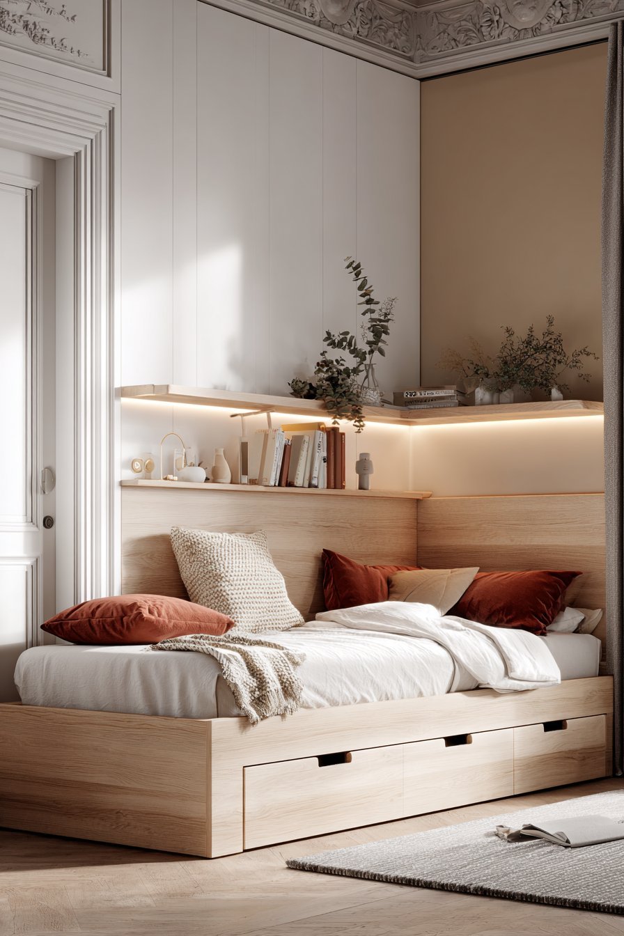 Cork Board Accent Wall