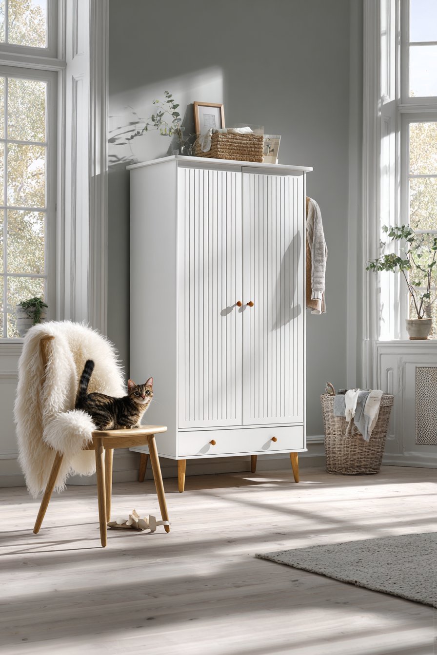 Nordic Brightness with V-Groove Paneling