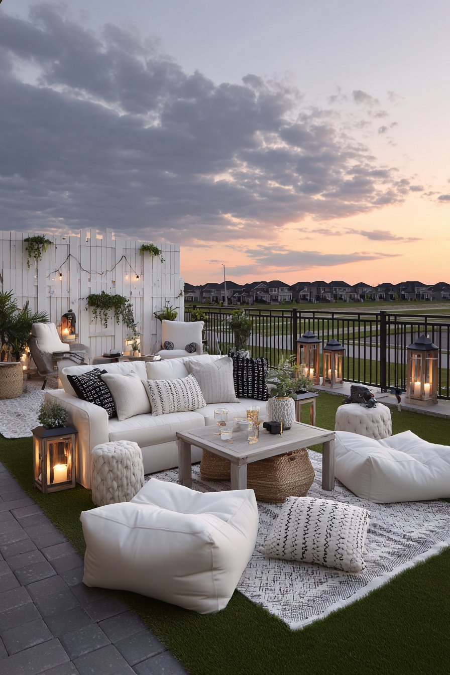 Outdoor Movie Screening Area