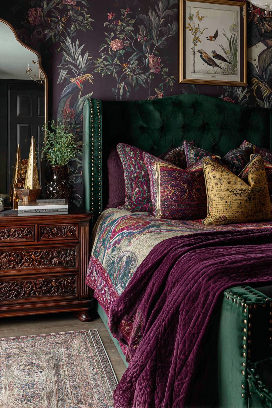 Maximalist Jewel Tones