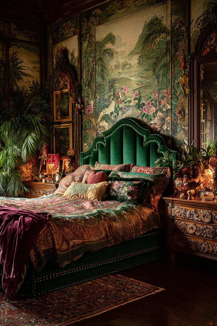 Maximalist Jewel Tones