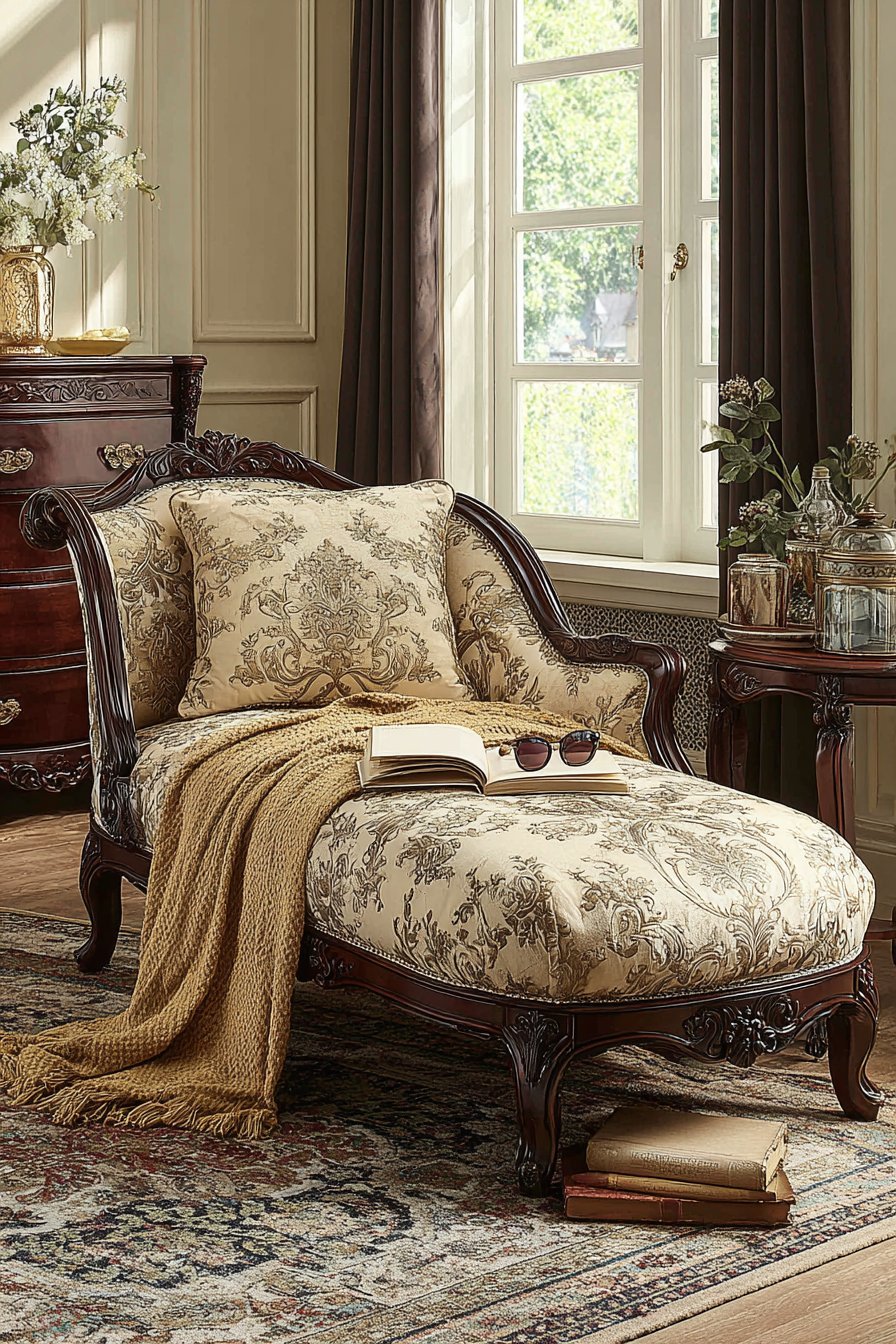 Graceful Chaise Lounge Luxury