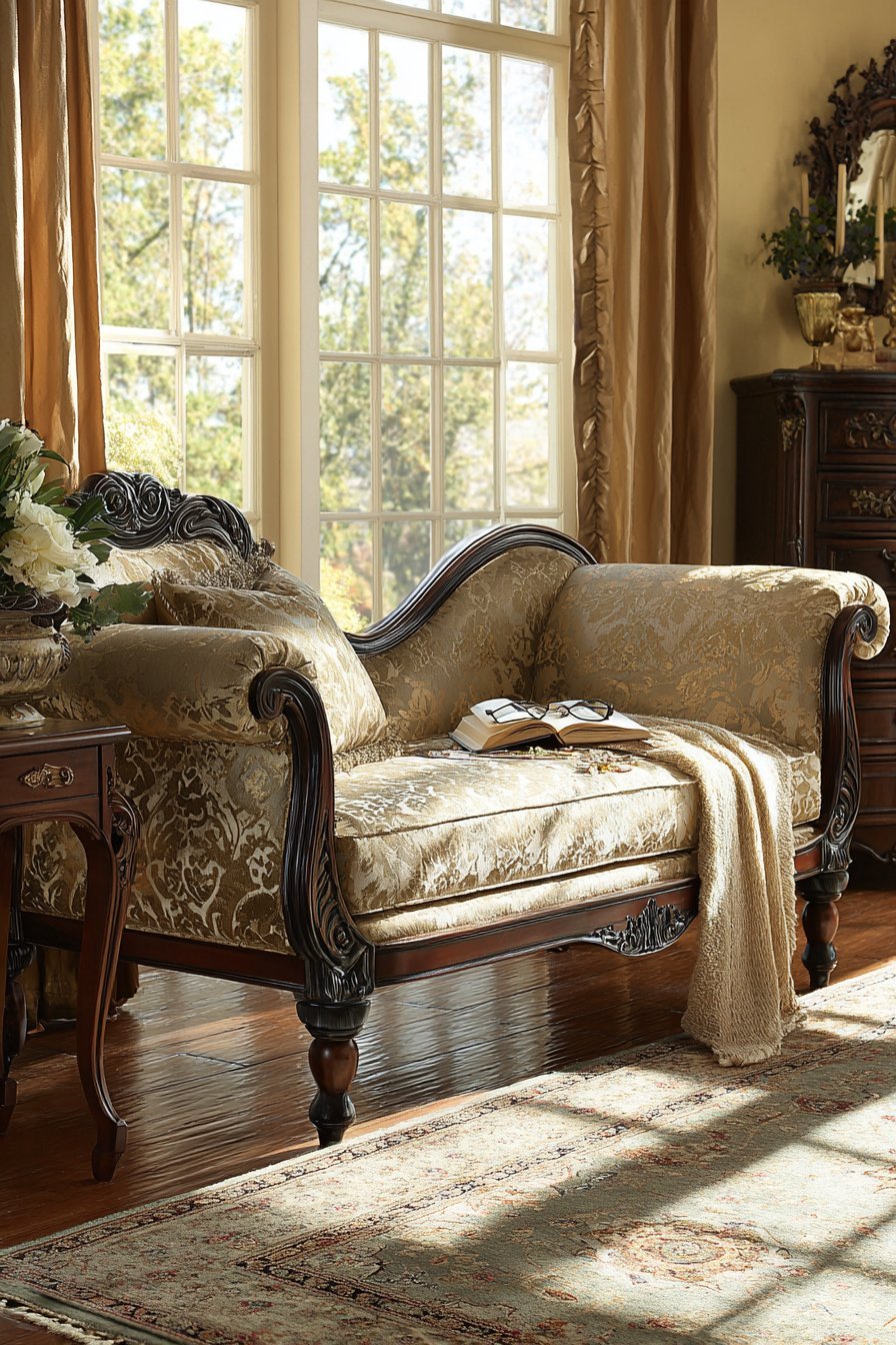 Graceful Chaise Lounge Luxury