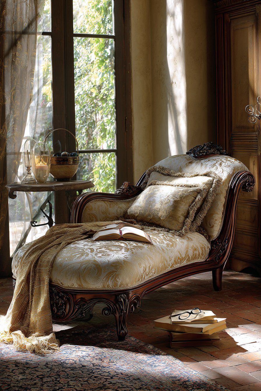 Graceful Chaise Lounge Luxury