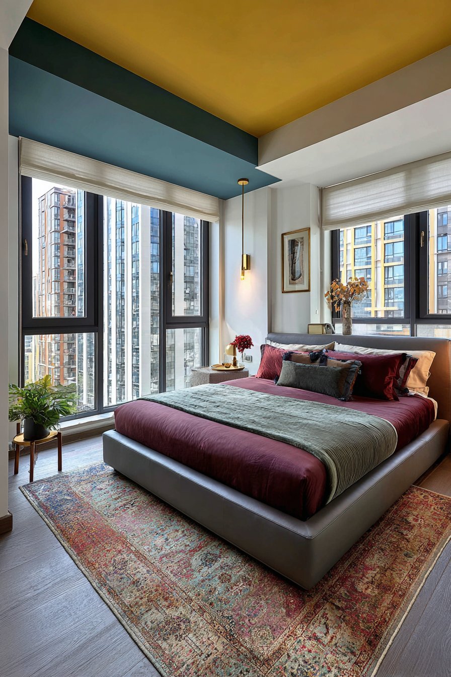 Jewel-Tone Architectural Drama