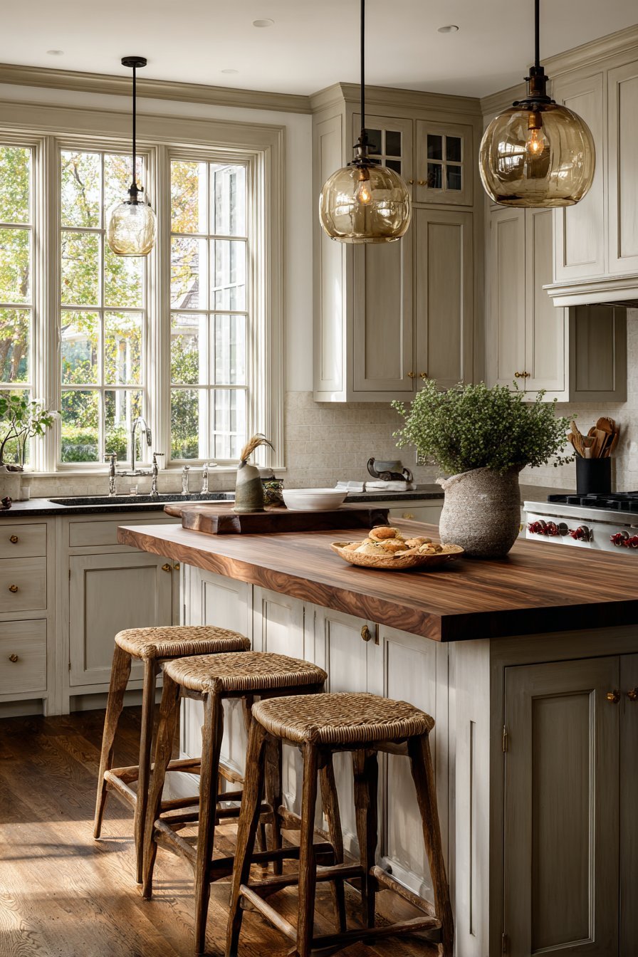 Walnut Butcher Block Island