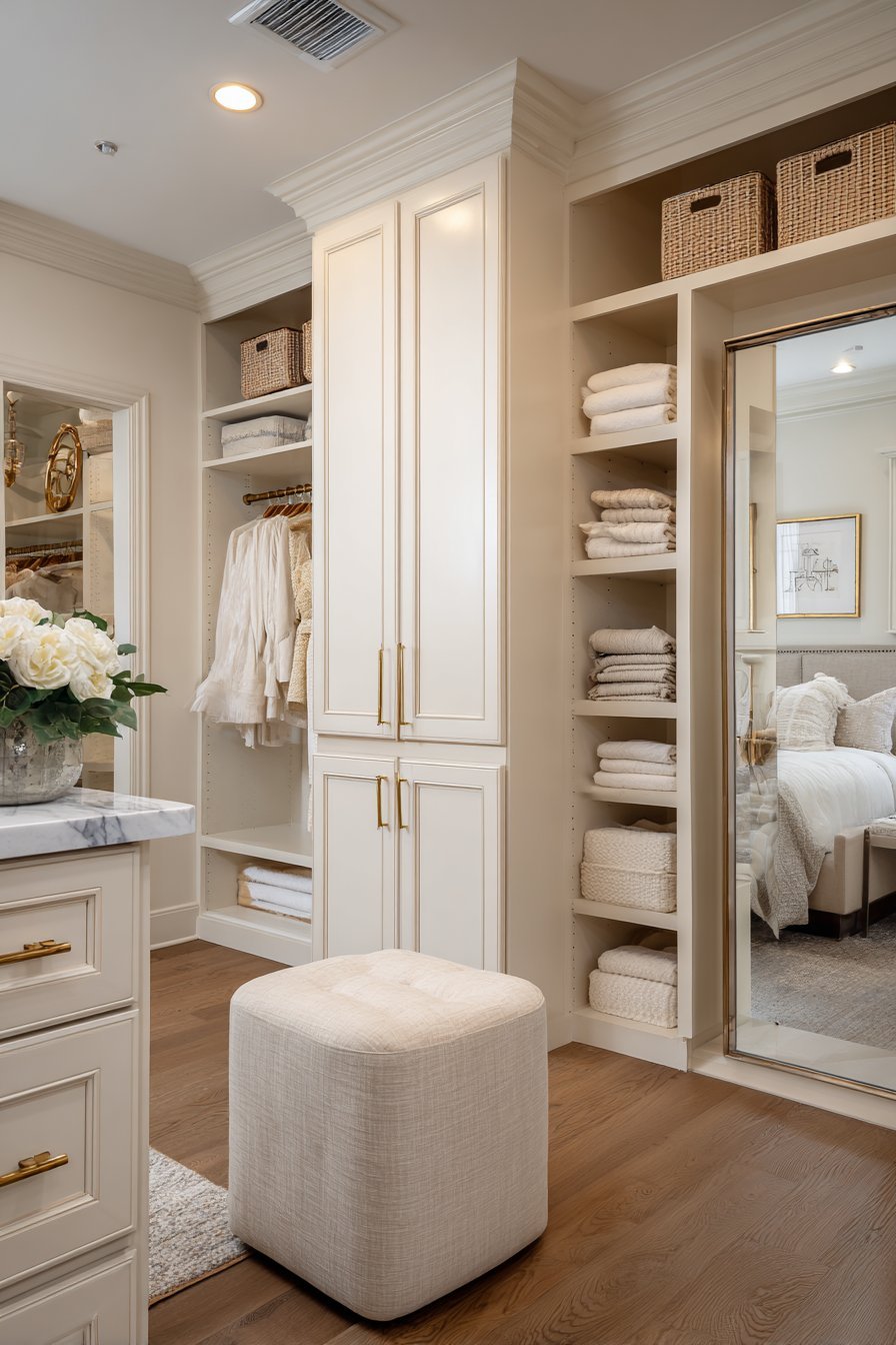 Walk-In Closet Organization
