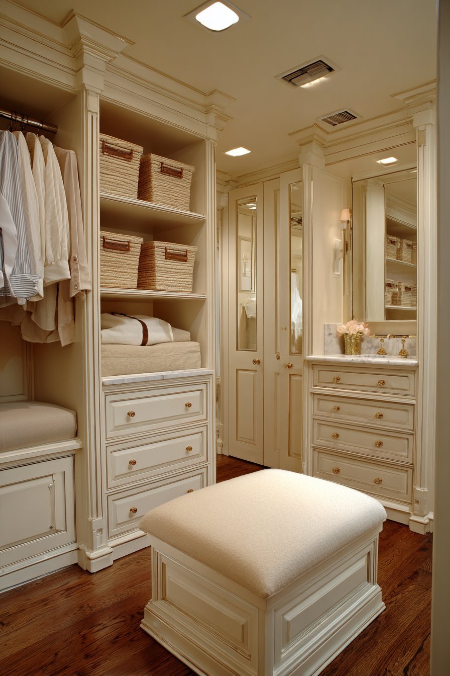 Walk-In Closet Organization