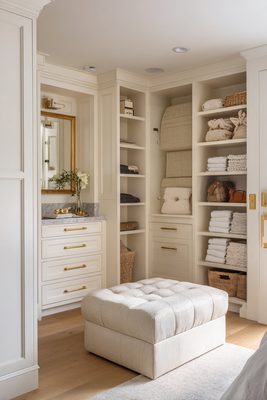 Walk-In Closet Organization