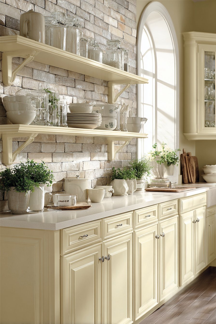 Airy Open Shelving Display