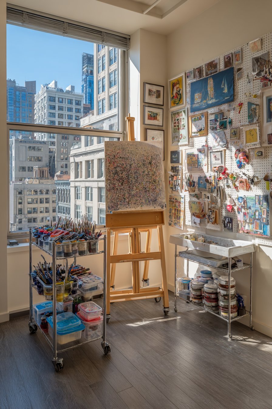 Dedicated Art Studio Corner