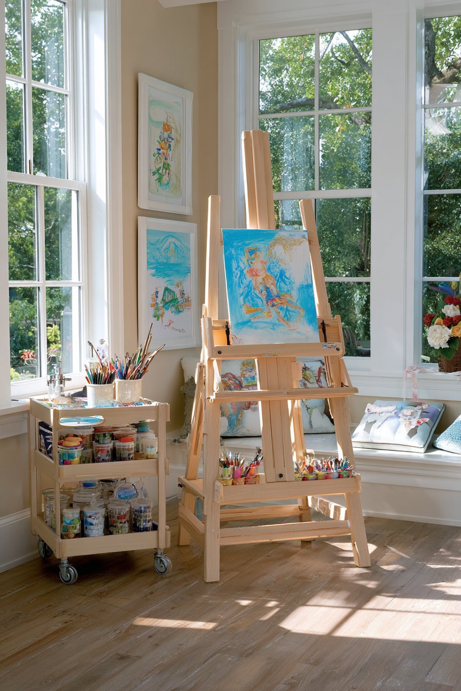 Dedicated Art Studio Corner
