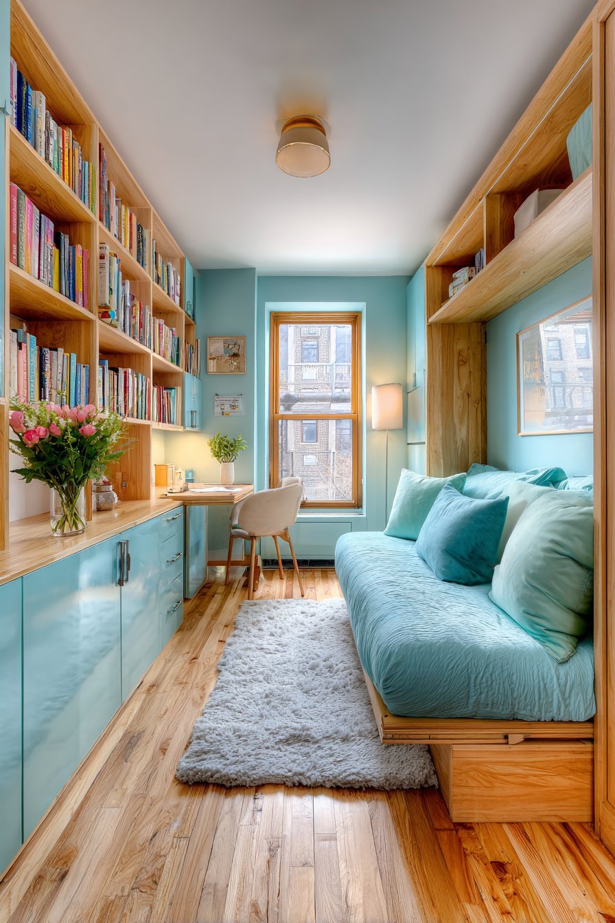 Space-Saving Murphy Bed Design