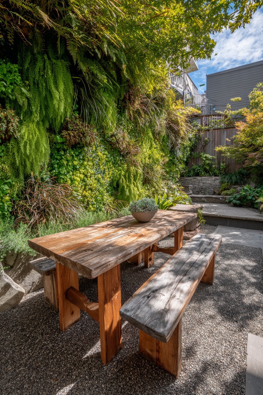 Sustainable Living Wall Garden